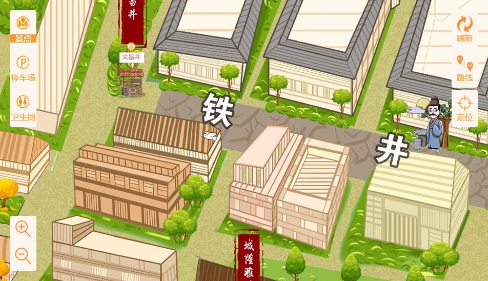 隆子智慧景区：手绘地图与语音导览的完美融合