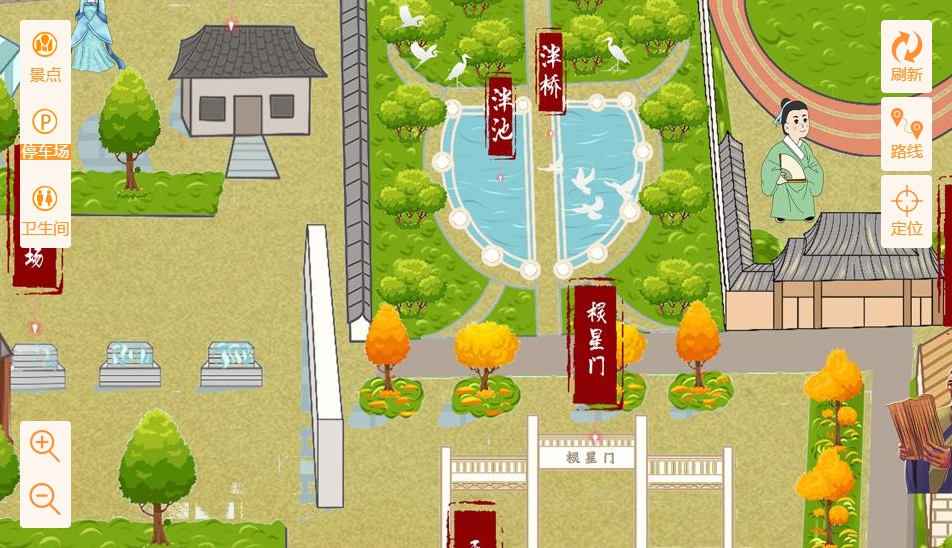 隆子手绘地图景区语音讲解导览系统：智慧景区建设的基石